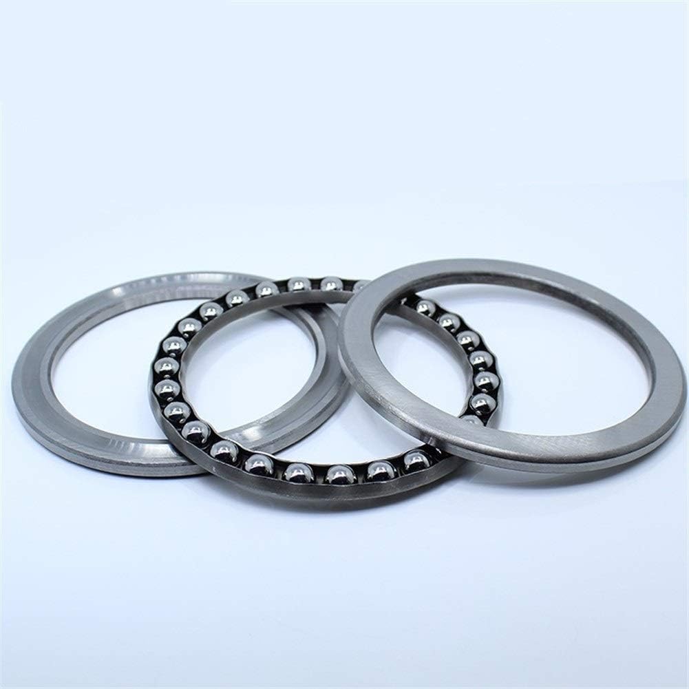 DOLUNTO 51113 Thrust Ball Bearings with Grooved Raceway 65x90x18 mm (1 PC) ABEC-1 Axial Ball Bearings 8113