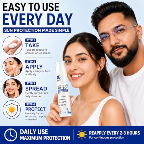 Image of Snail Secret Sunscreen SPF 50+ PA++++ 200ml | Broad Spectrum UVA UVB Sun Protection for Face-Body | Fast Absorbing No White Cast Sunscreen | Water Resistant for Oily /Dry Skin | Men-Women