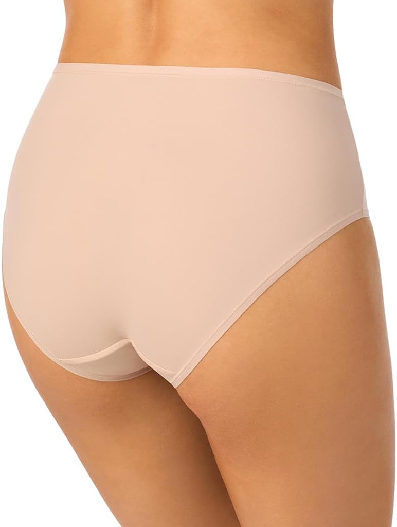 Cuddl Duds Womens 3 Pack Brushed Microfiber Hipster Panty - Ultra-Comfy & Super-Soft Full Coverage Underwear Panties Set
