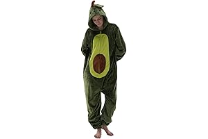Unisex Adult Fuzzy Avocado Costume
