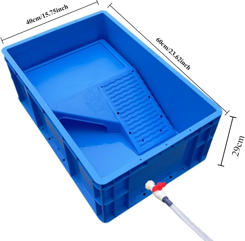 大型カメ水槽、カメテラリウム、蓋付きカメ、初心者用セット、爬虫類飼育、排水口、階段、日向台、観察、脱走防止、両生類テラリウム (60 購入  大型カメ水槽、カメテラリウム、蓋付きカメ、初心者用セット
