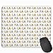 Produktbild FA-LA-LA-LA-LA - Gold and Grey - Holiday_75522 Mouse pad Custom Gaming Mousepad Nonslip Rubber Backing 9.8"x11.8"