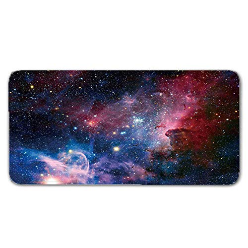 FAIEK Alfombras De Pasillo Estrellas Largas Moquetas Largo Entrada Felpudos Patrón 3D Anti-desvanecimiento Anti-Sucio Aplicar para Ventana De Bahia Dormitorio Sala Lavable Cortable 50x80cm