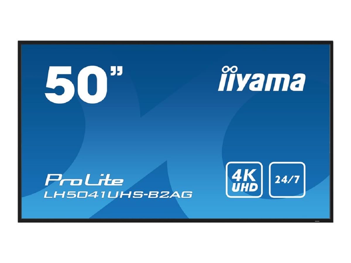 Iiyama LH5041UHS-B2AG Écran Public 50 Pouces UHD