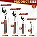 THEshyop 4 Pcs Self-Locking Pipe Wrench Tool, 6