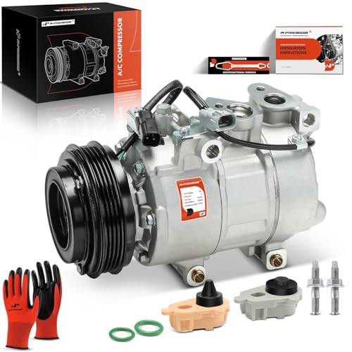 A-Premium A/C Compressor with Clutch Compatible with Ford Focus 2.0L 2014-2018 Naturally Aspirated (Not Turbocharged)