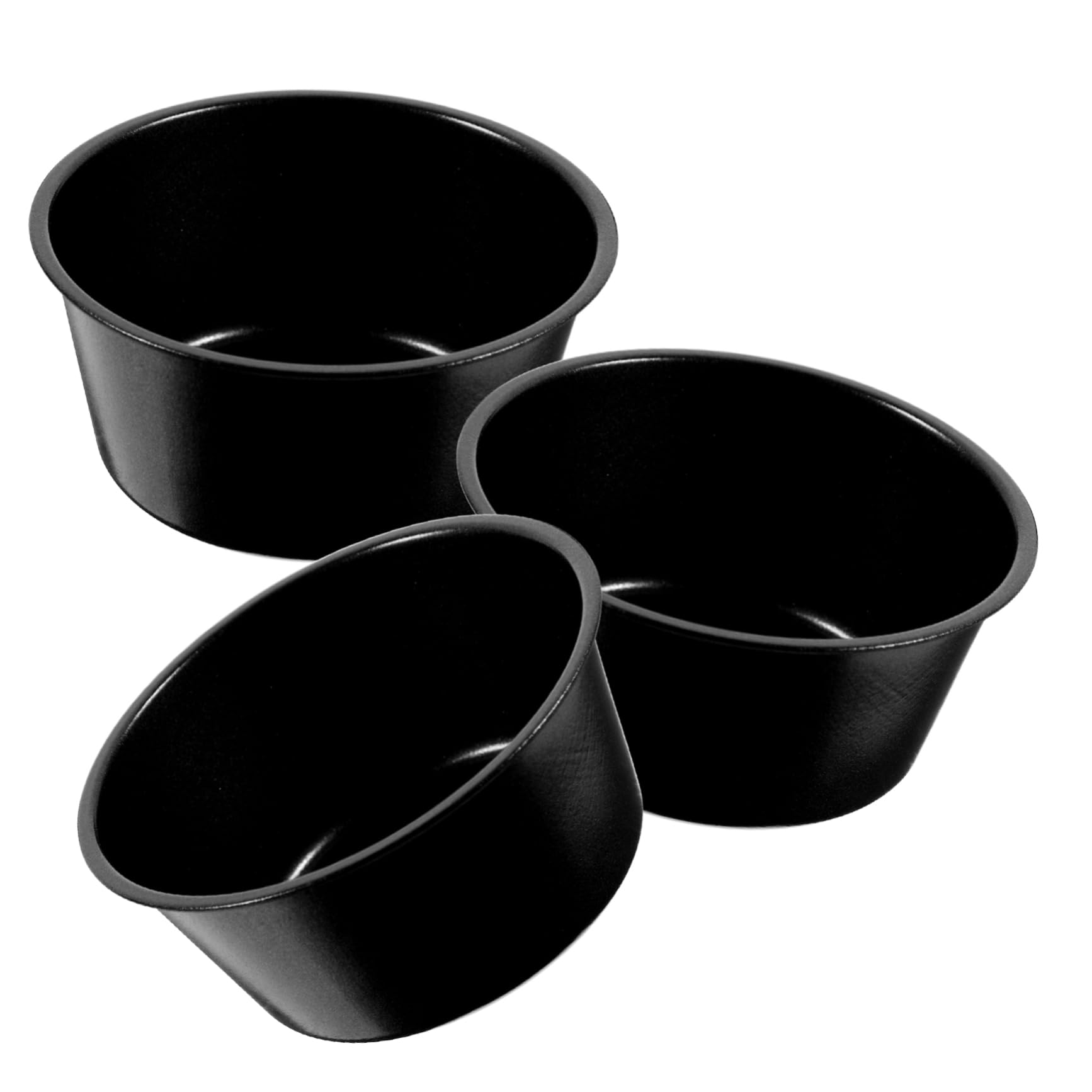 Amosfun 9 Piezas Molde De Pudín Tazas De Pudín Moldes Redondos Para Pasteles Pastel De Queso Cupcakes Tapa De Pudín De Metal Molde Para Pasteles Molde Para Pasteles Único Taza De Pudín