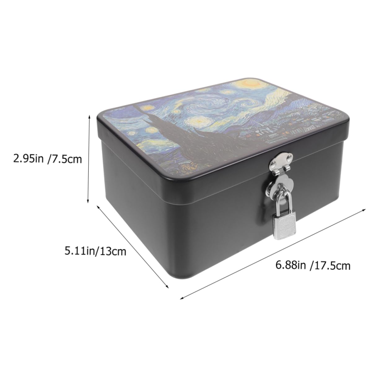 Amazon.co.jp: RUNROTOO 2個 宝箱の鍵 鍵付き収納ボックス 装飾的な茶