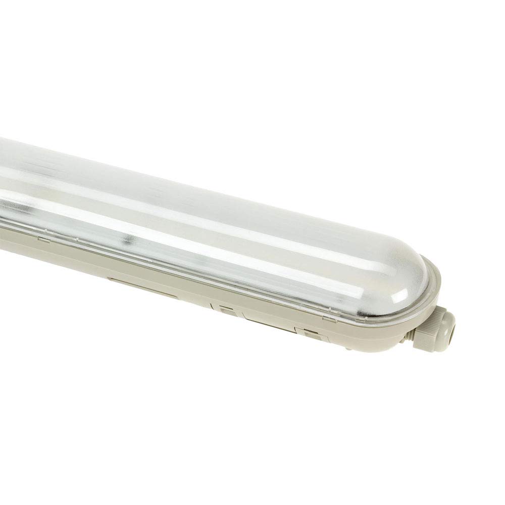 NCC-Licht LED Deckenleuchte Feuchtraumleuchte Limea Gigant Pro 150cm IP66 27/37/47/58W 4200-8700lm Neutralweiß 4000K