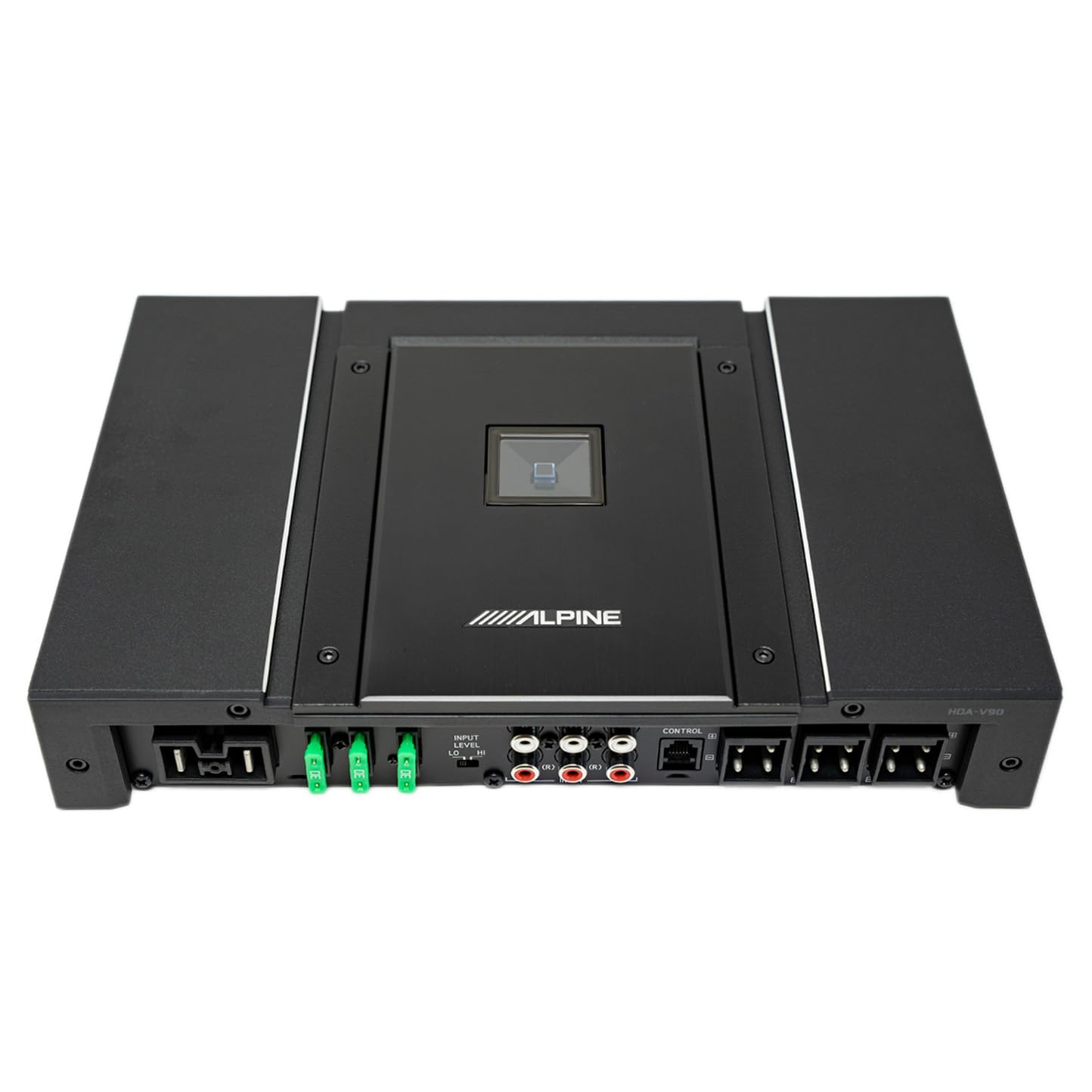Alpine Status HDA-V90 Hi-Res 5-Channel Amplifier, 75W x 4 + 300W x 1 @ 4-Ohm, 100W x 4 + 500W x 1 @ 2-Ohm
