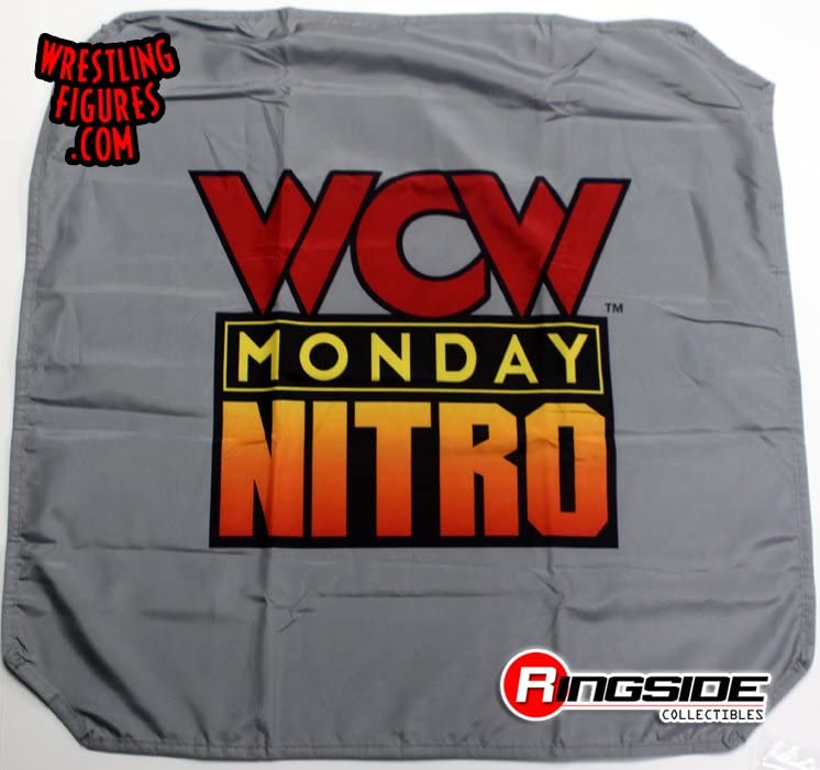 WWE WCW Monday Nitro Ring Skirt - Ringside Collectibles Exclusive Authentic Scale Ring Accessory for Your Toy Wrestling Action Figures