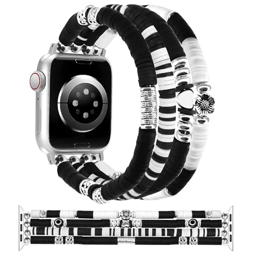 Bracelet élastique Apple Watch pour femme fini les irritations de peau