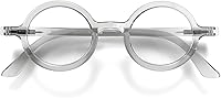 Vista 12 de LONDON MOLE® Moley reading glasses Cool round shaped readers Men’s Women’s Unisex Spring hinges
