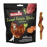 REAL DUCK & SWEET POTATO – TASTY DOG TREATS: Made with real duck and sweet potato, these chewy sticks are a delicious and satisfying reward for your pet. Great for Dogs who love meaty treats GRAIN-FREE, HIGH-PROTEIN FORMULA: Our duck and sweet potato...