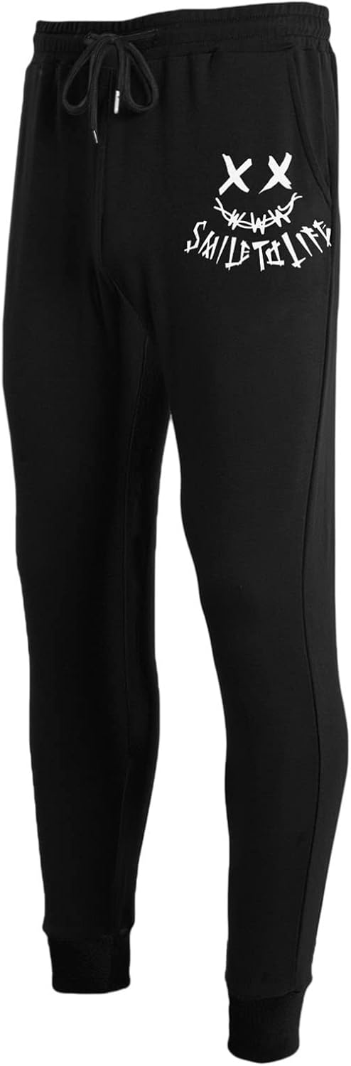 JMIERR Mens Sweatpants Tapered Gym Running Workout Pants Athletic Drawstring Joggers with Pockets - Image 7