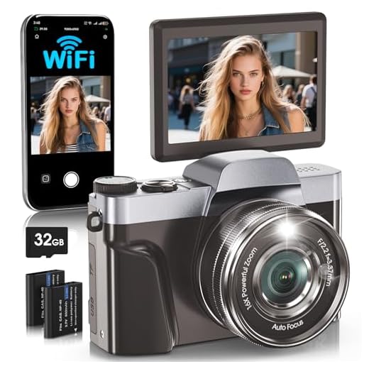 Compact Travel Vlogging Digital Photography Camera
