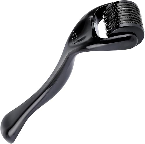 1pc Derma Roller 0.5mm 540 Aiguilles pour Barbe Microneedling Pr 