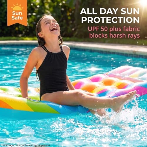 Image of Kanu Surf Girls Jasmine Beach Sport Halter One Piece Swimsuit