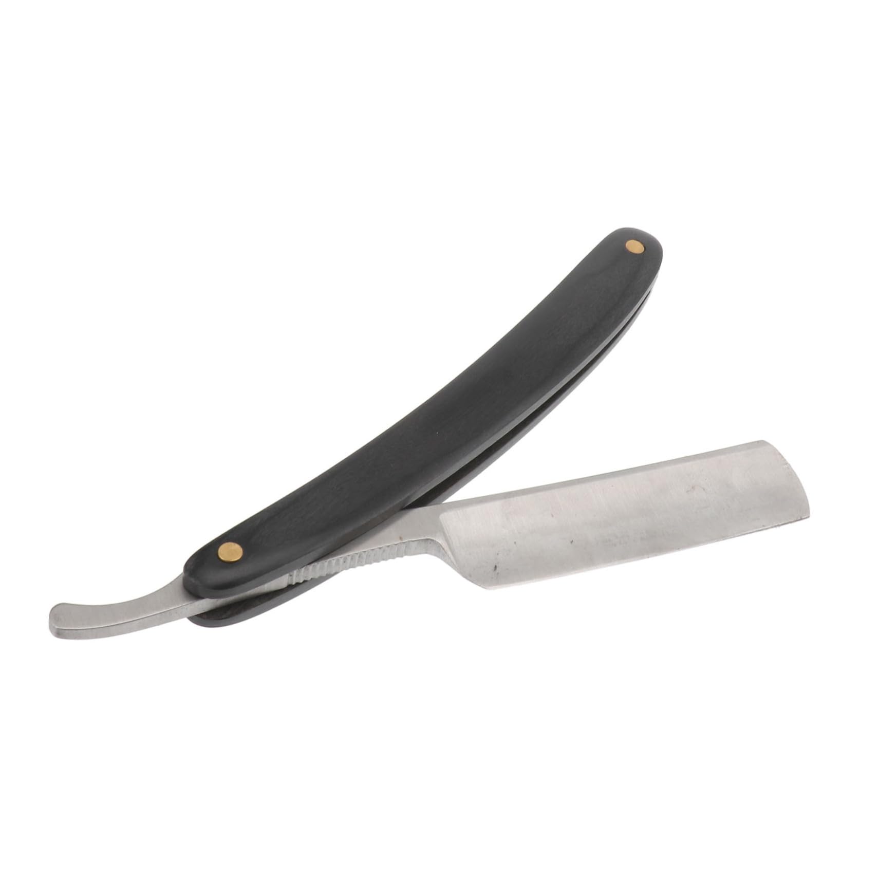 FOMIYES Vintage Manual Razor for Men Safe Beard Shaving Tool Easy to Use Smooth Cutting for Clean Shave for Hair Salon and Home Grooming