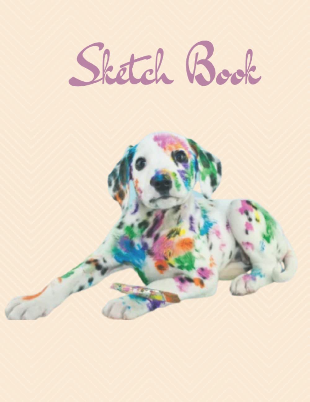 Cute Dalmatian Sketchbook: 120 Page, A4 sketchbook for Drawing, Painting, Art