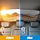 XCBYT Sonnenschutz Heckscheibe Auto Kompatibel mit VW Golf 7 Variant 2013-2020, Faltbare Sonnenblende Hinten Baby UV-Schutz Sichtschutz Mesh