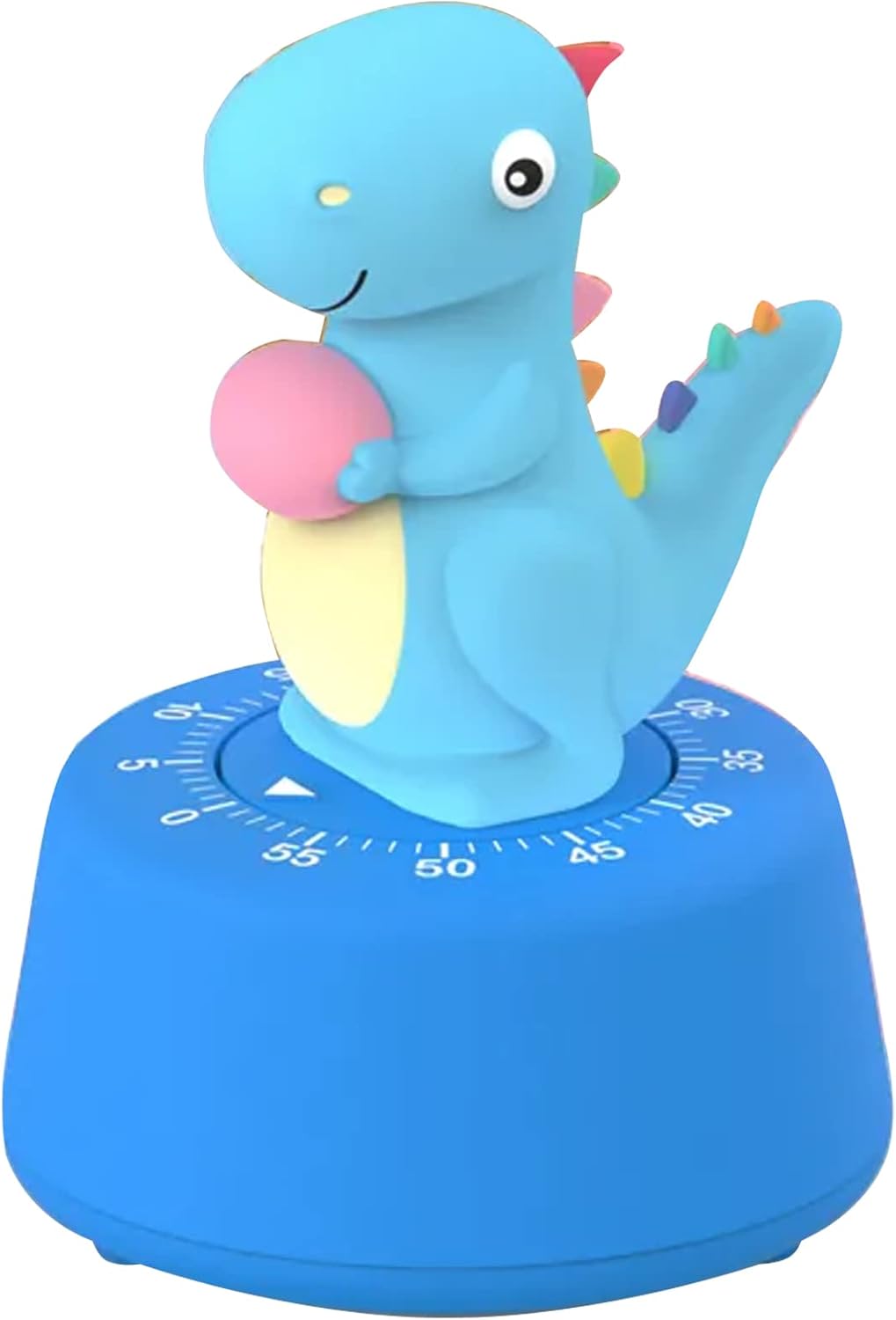 Schattige keukentimer Cartoon Dinosaur Timer Mechanische tellers Timer Animal Digital Countdown Timer voor Housewife Office Worker Student Blue