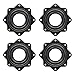 Kasteco 4 Pack 2.8-Inch Lazy Susan Turntable, 5/16" Thick & 100 LB Capacity