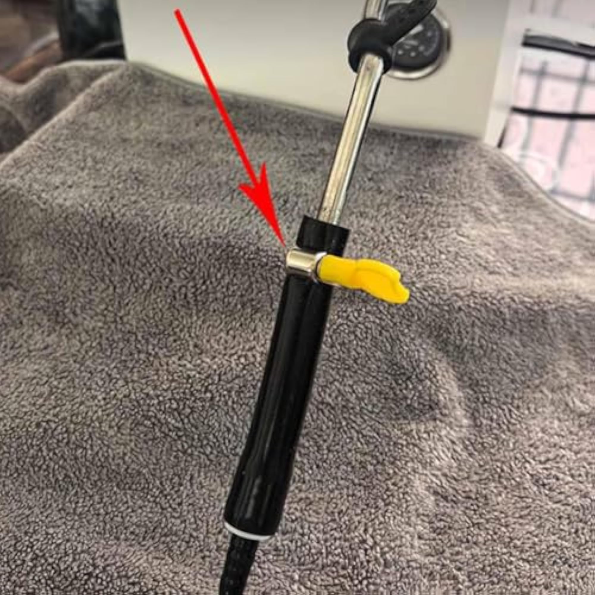 Espresso Machine Steam Cleaning Brush with Spoon End