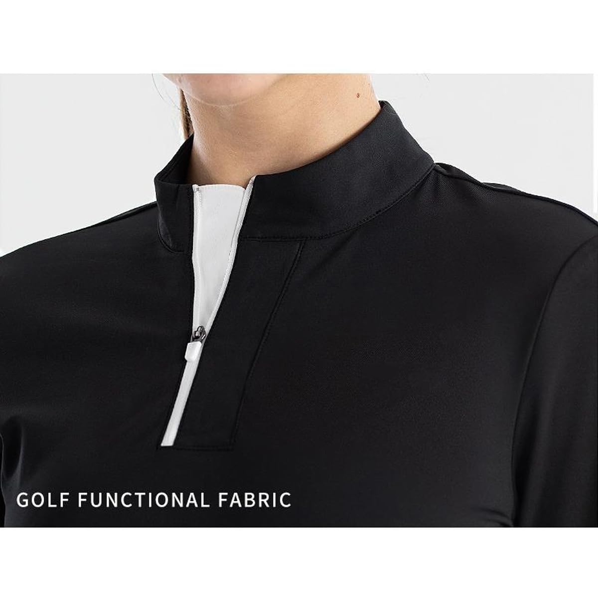 Polo da Golf A Maniche Lunghe da Donna Autunno Inverno Moda Sportiva Morbida E Sottile Abbigliamento Sportivo da Donna