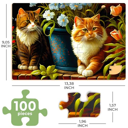 QUOKKA 100 Pieces Dementia Puzzles for Elderly - Large Piece Activities Products for Seniors - 3 Alzheimers Jigsaw Puzzle Games for Adults with Animals - Cognitive Gifts Toys for Men and Women - Image 3