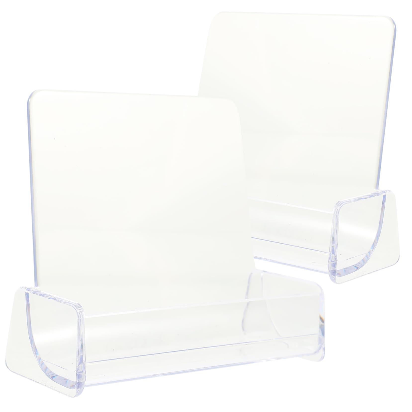 Gadpiparty 3 Set Biglietti Visita Organizer Per Ufficio Stabile Per Biglietti Visita Per Esposizione Accessorio Scrivania Elegante 2 Pezzi * 3