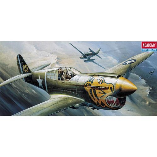 Academy P-40E Warhawk coffret de modélisme idéal pour offrir aux passionnés - 2