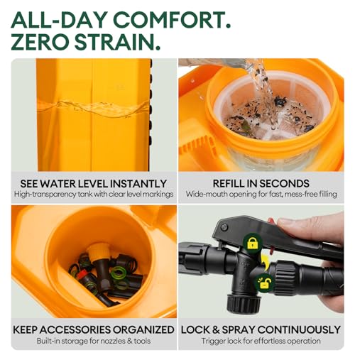 Image of Maygrove 4.2 Gallon Battery Powered Backpack Sprayer