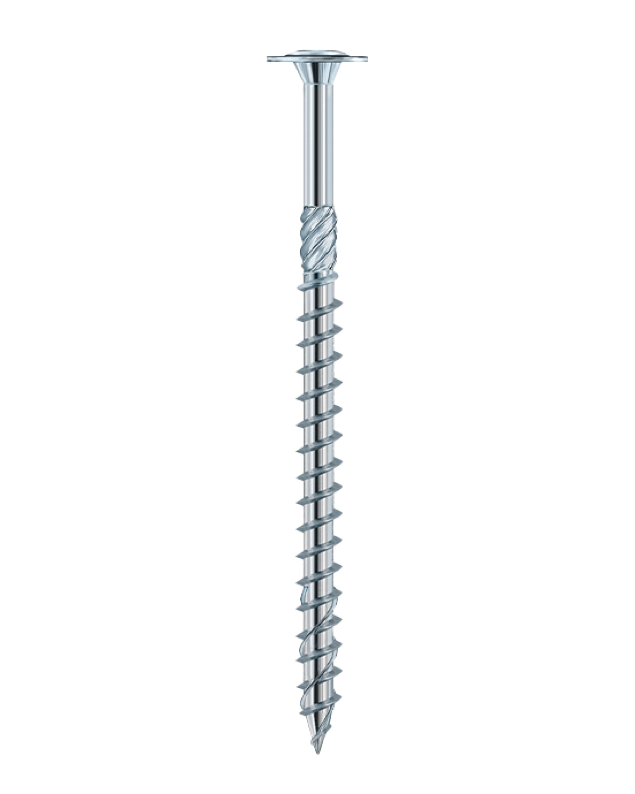 HSI HSeasy PRO TK TX40 Holzbauschrauben 8x300 mm 50 Stk. - TORX Schrauben robust & blau verzinkt, Tellerkopfschrauben für stabile Holzverbindungen
