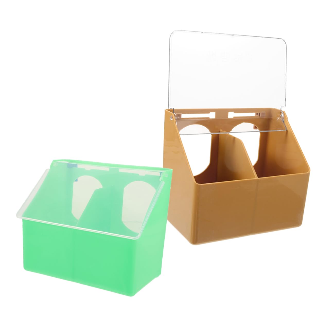 SUPVOX 6piezas Comedero para Pájaros Colgante De Alimentador Multifuncional para Aves para y Cotorras De Instalar y Resistente Accesorios para Jaulas De
