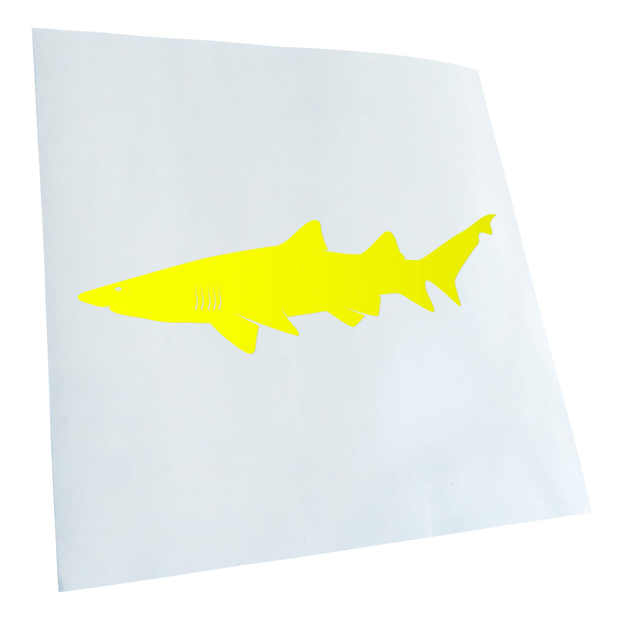 Kiwistar - Car Sticker - Shark Predator Fish Profile for Car, Laptop, Bike, Truck, Motorcycle Multicolor JDM Decal Racing
