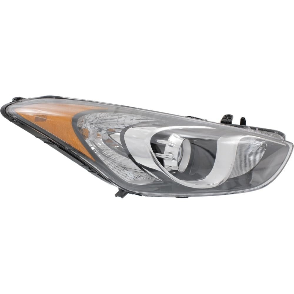 Amazon.com: onhoidea Headlight Halogen Passenger Side Clear Lens W 