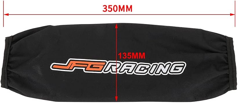 350MM Universal Rear Fork Cover for Dirt Pit Bike ATV CRF KLX EXC YZF-1PCS | Nylon Material Rear Shock Absorber Cover Guard Protector for Most Dirt Pit Bike ATV