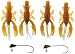 Leland Lures 87660 Trout Slayer, 6-Pack, Crawdad