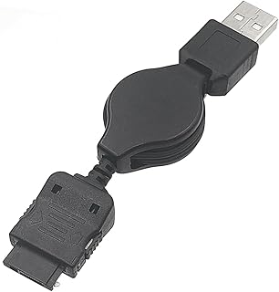 携帯電話用 充電 巻取り式ケーブル 【 FOMA/SoftBank-3G 両対応 】 最大75cm IC-AB-UFCT228-R【データ通信不可】