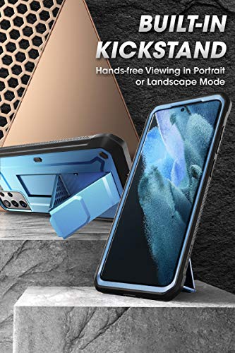 Supcase Unicorn Beetle Pro Series Case Designed For Samsung Galaxy S21 Ultra 5G (2021 Release), Full-Body Dual Layer Rugged Holster & Kickstand Case Without Built-In Screen Protector (Tilt) #TOP2
