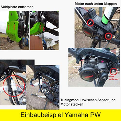Wiesel eBike Tuning Chip für Yamaha PW-X | PW-X2 | PW-SE | PW-TE & Giant Sport | Pro | Life | Core