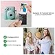 FRETONBA Magnet Bilderrahmen Kühlschrank für Polaroid Instax Mini Film, 10 Stück 9,5 x 6,5 cm Magnetrahmen, Magnetische Bilderrahmen Klein für Fotos, Postkarten, Schwarz