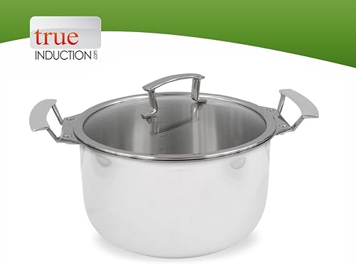 Miniatura 2 de Juego de 10 ollas de acero inoxidable para cocina de inducción True Induction TIGOURMET pack de 10