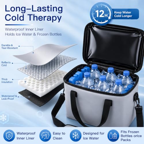 Image of Ice Machine for Knee After Surgery, Cold Therapy Machine, 15QT