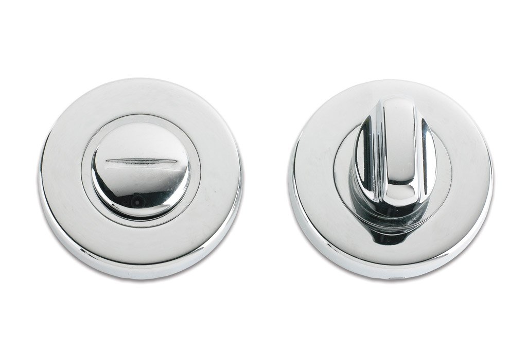 Zoo Hardware Chrome Zoo Bathroom Turn Polished