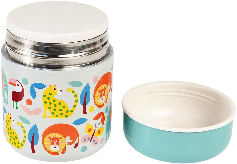 Rex London Wild Wonders Stainless Steel Food Flask