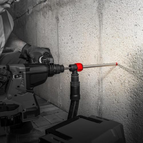 Diablo Amped Rebar Demon SDS-Max Snap-Lock Adapter - Dust Extraction Hammer Drill Bit System, Clean Hole Drilling - SDS Max Shank, Up to 97% Dust Removal - DMAMXAAD1930 by Diablo - Image 2