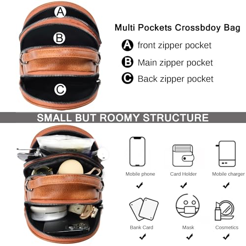 Image of Lightweight Small Crossbody Bags Shoulder Bag for Women Stylish Ladies Cell Phone Purse and Handbags Wallet