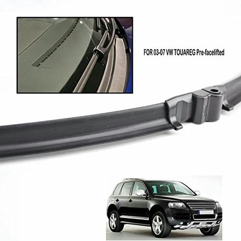 JUWENFF Przednie i tylne pióra wycieraczek, Do VW Touareg 2003-2007, Pióra wycieraczek samochodowych Wycieraczki szyby przedniej